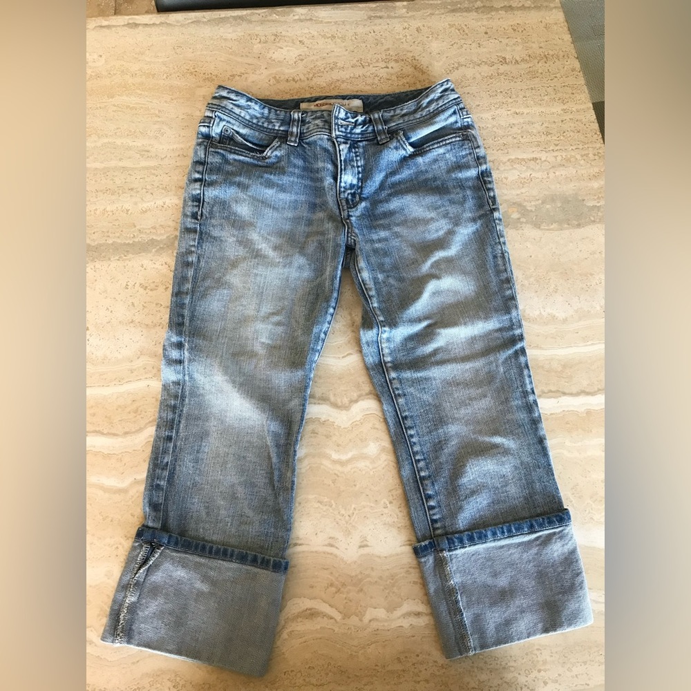 MOSSIMO DENIM SIZE 7 CAPRIS JEANS